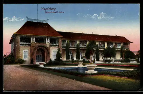 AK Magdeburg, Rennplatz-Tribüne