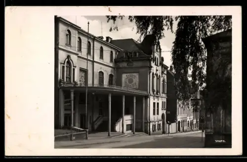 AK Reichenbach /Vogtl., Neuberin-Haus, Stadttheater