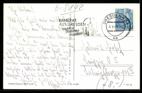 AK Radeberg /Sa, Dr.-Rudolf-Friedrichs-Strasse