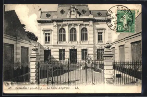 AK Vendôme /L.-et-C., La Caisse d`Épargne