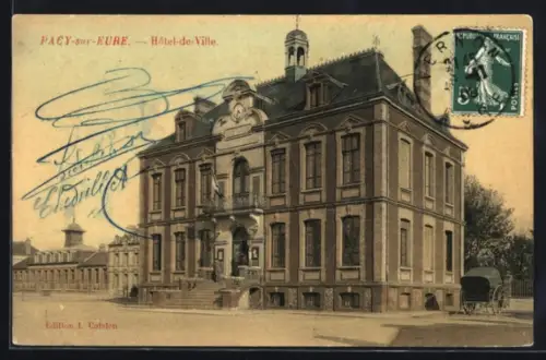 AK Pacy-sur-Eure, Hôtel-de-Ville