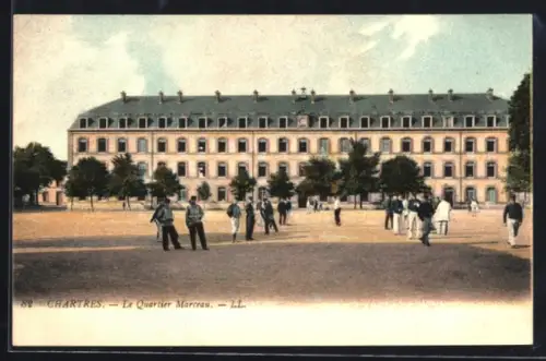 AK Chartres, Le Quartier Marceau