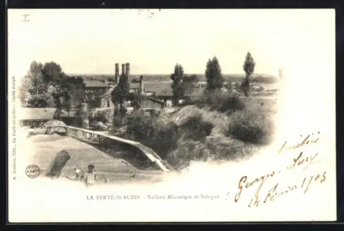 AK La Ferté-St-Aubin, Tuilerie Mécanique de Sologne