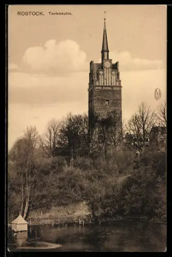 AK Rostock, Ansicht der Teufelskuhle