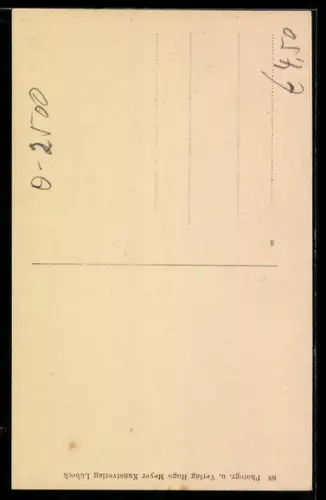 AK Rostock, Blick auf die Marienkirche