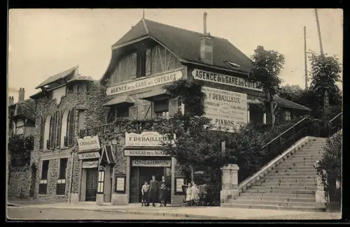 AK Saint-Cloud, Agence de la Gare des coteau