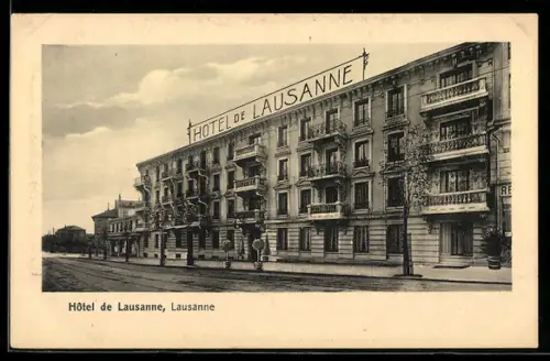 AK Lausanne, Hôtel de Lausanne