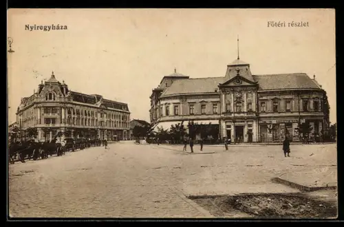 AK Nyiregyhaza, Fötéri részlet