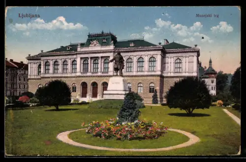 AK Ljubljana / Laibach, Muzejski trg