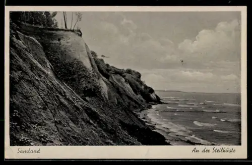 AK Samland, An der Steilküste