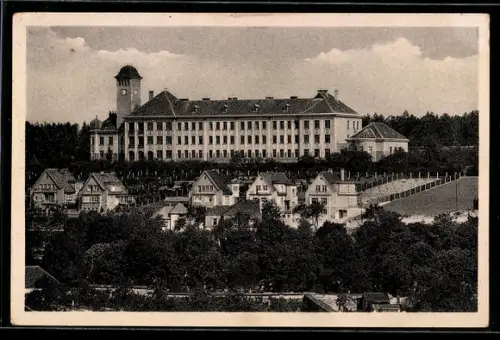 AK Schlan / Slany, Mädchen-Schule, Divci skola