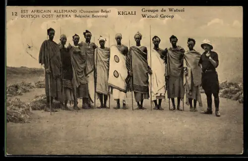 AK Kigali, Groupe de Watuzi Belgisch Kongo