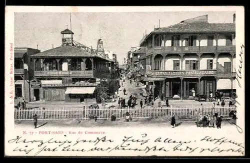 AK Port Said, Rue du Commerce, Shipchandler James Slavigk