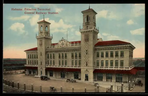 AK Habana, Estacion Central o Terminal, Hauptbahnhof