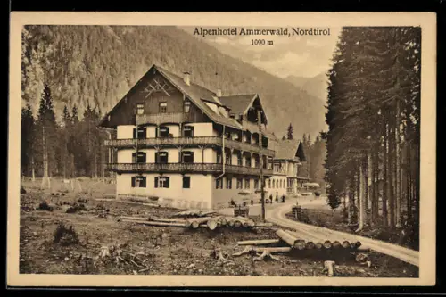 AK Reutte /Tirol, Alpenhotel Ammerwald