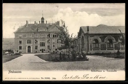 AK Neuhausen, Schulhaus und Turnhalle