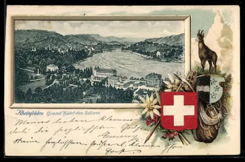 Lithographie Rheinfelden, Grand-Hotel des Salines