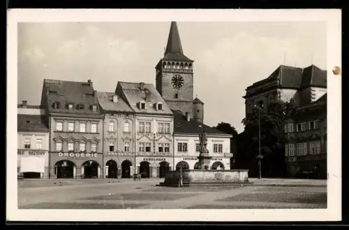 AK Jitschin / Gitschin / Jicin, Velké námesti