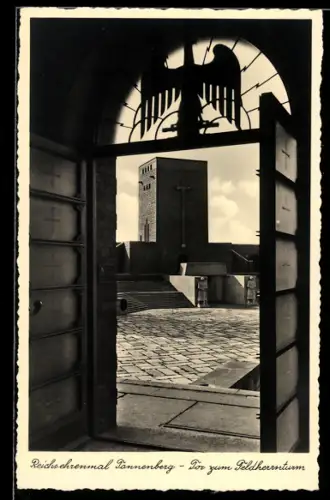 AK Hohenstein, Reichsehrenmal Tannenberg, Tor zum Feldherrnturm