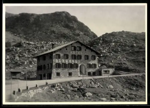 AK Julier-Passhöhe, Hotel Berghaus