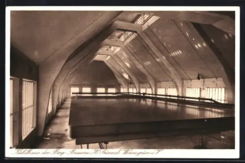 AK Wernesgrün i. V., Kühlhaus der Berg-Brauerei H. Günnel