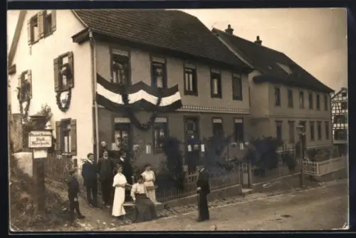 AK Murrhardt, Gebäude vom Oberamt Backnang