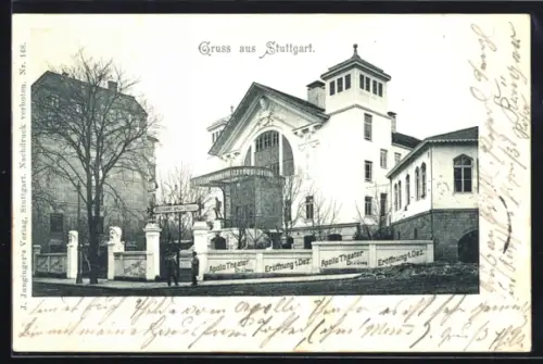 AK Stuttgart, Restaurant Apollo Theater, Dir. J. Grauaug