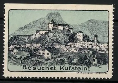 Reklamemarke Kufstein, Besuchet Kufstein, Festung Kufstein