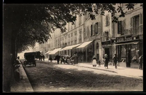 AK Quimper, Boulevard de l`Odet, Effet de contre-jour