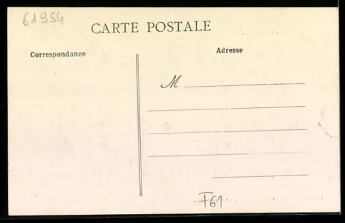 AK Gacé, Rue Saint-Jacques, Strassenpartie