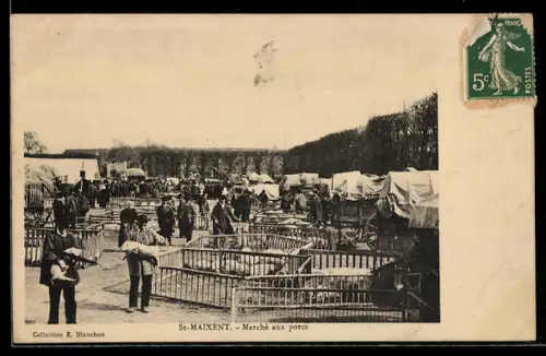 AK St-Maixent, Marché aux porcs
