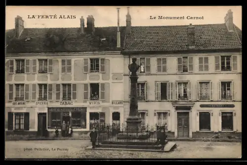 AK La Ferté Alais, Le Monument Carnot