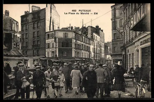 AK Puteaux, La Place du Marché