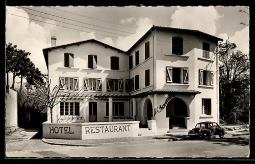 AK Pontaillac-Royan /Ch.-Mar., Hotel La Chaumiere, Plage de Pontaillac