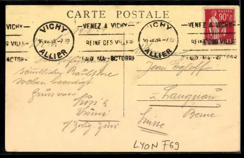 AK Lyon, Restaurant Fillioux, 73, Rue Duquesne