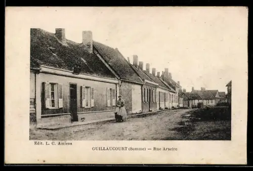 AK Guillaucourt /Somme, Rue Arseire