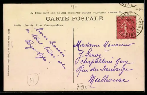 AK Magny-en-Vexin, Rue Carnot