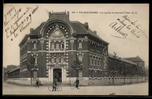 AK Valenciennes, Le Lycée de Jeunes Filles
