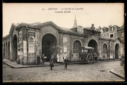 AK Amiens, Le Marché de Lanselles