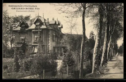 AK Chateauroux /Indre, Etablissement d`Horticulture Gaujard-Rome Fils