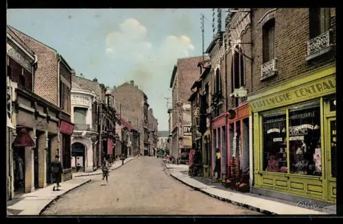 AK Ham /Somme, Rue du Général Foy, Parfumerie Centrale