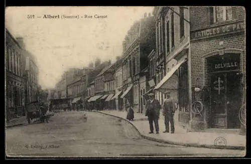 AK Albert /Somme, Rue Carnot