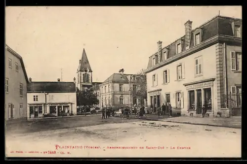 AK Plainfaing /Vosges, Arrondissement de Saint-Dié, Le Centre