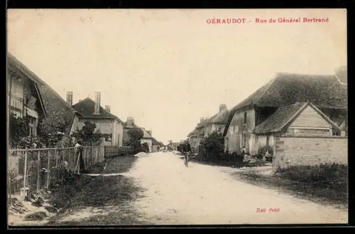 AK Géraudot, Rue du Général Bertrand