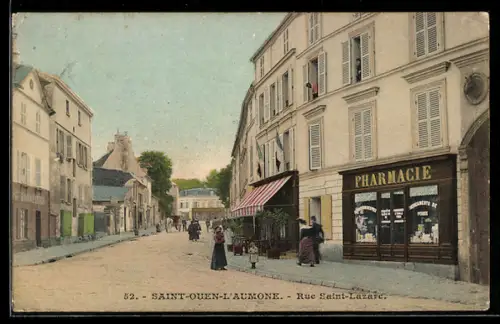 AK Saint-Ouen-l`Aumone, rue Saint-Lazare