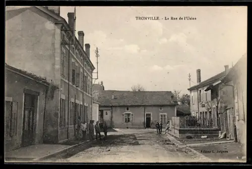 AK Tronville, La Rue de l`Usine