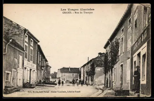 AK Grand, Les Vosges illustrées, Rue du Trampot