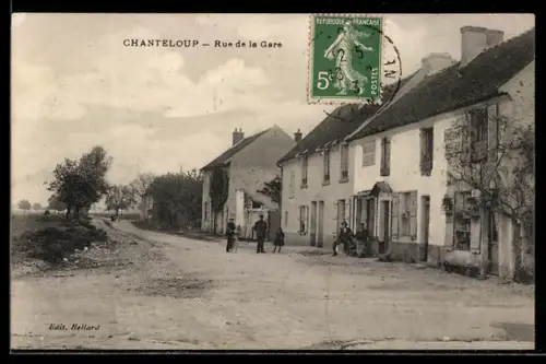 AK Chanteloup, Rue de la Gare