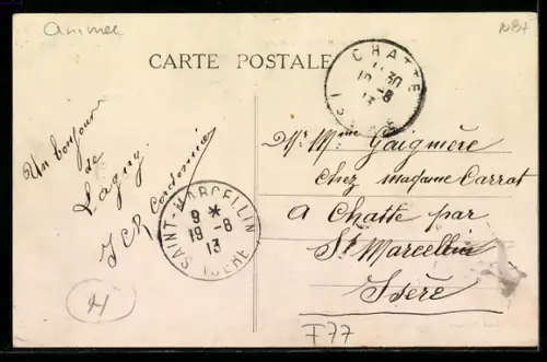 AK Chanteloup, Rue de la Gare