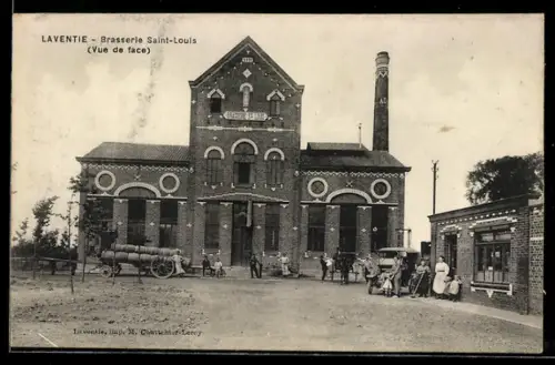 AK Laventie, Brasserie Saint-Louis, Vue de face